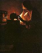 The Repentant Magdalen Georges de La Tour